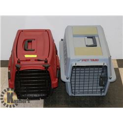 2 PET CARRIERS