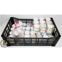 41 UNITS OF 3OZ JARS ASST BATH SALTS.
