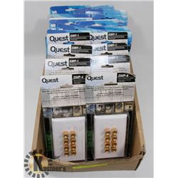 BOX WITH 2,3,4 PORT WALL PLATE AND QUEST SOUND