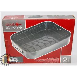 COOK AT HOME 2PC ROASTING PAN SET