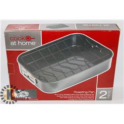 COOK AT HOME 2PC ROASTING PAN SET
