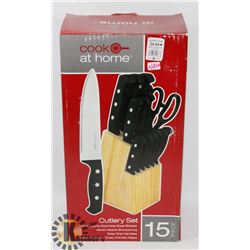 COOK AT HOME 15PC CUTLERY SET