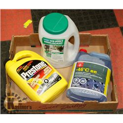 FLAT WITH COOLANT, WASHER FLUID, AND ICE MELT
