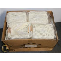 BOX OF BASKETS