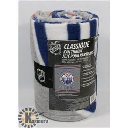 NEW OILERS FAN THROW