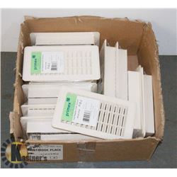 BOX OF 16 PC PRIMEX HEAT REGISTER 4" X 8"