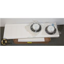 SET OF COLD AIR RETURNS & 2 CEILING HOT AIR DIFFUSOR