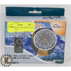 NEW ALITMETER-BAROMETER WITH COMPASS AND