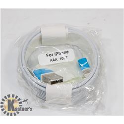 10 FT LIGHTNING I PHONE CORD