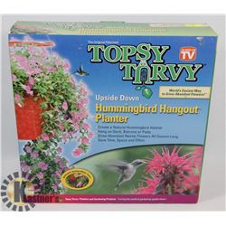 NEW TOPSY TURVY HUMMINGBIRD FEEDER