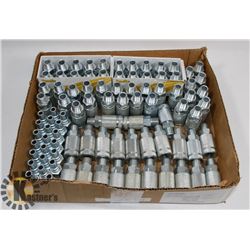 BOX OF 100PC QUICK CONNECT AIR COUPLERS