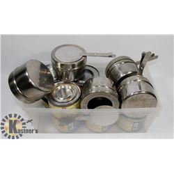 9 CHAFER FUEL METHANOL (190G EACH) AND 5 CHAFER