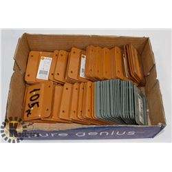 BOX OF 105 FENCE POST CONNCETORS