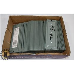 BOX OF 95 FENCE POST CONNCETORS