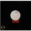 Image 1 : #51-NATURAL SELENITE HEALING  SPHERE BALL
