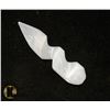 Image 1 : #46-NATURAL SELENITE UNICORN HORN
