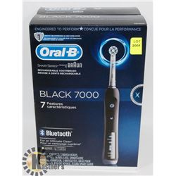 NEW! ORAL-B BLACK 7000 RECHARGEABLE TOOTHBRUSH