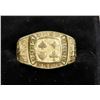 Image 1 : GOLD TONE POKER RING
