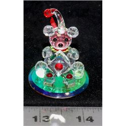 SWAROVSKI CRYSTAL BIRTHDAY BEAR