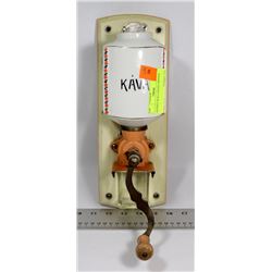 ANTIQUE WALL COFFEE GRINDER