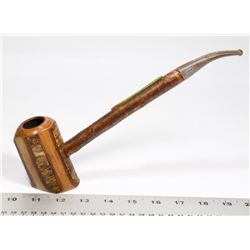 HAND CARVED VINTAGE TOBACCO PIPE
