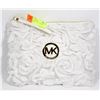 Image 1 : MICHAEL KORS REPLICA  WHITE FLOWER PURSE