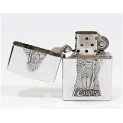 ZIPPO COLLECTIBLES LIGHTER-INDIGENOUS CHIEF ON