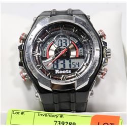 ROOTS ATHLETICS WATER RESISTANT WATCH,