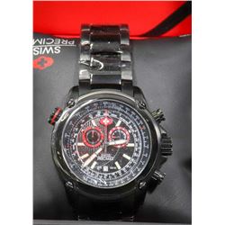 BLACK SWISS PRECIMAX SAPPHIMAX CRYSTAL STAINLESS