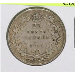 1936 GEORGE V  25 CENT