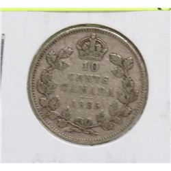 1936 GEORGE V 10 CENT