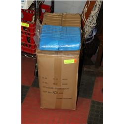 CASE OF WATERPROOF DISPOSABLE BOOTIES.