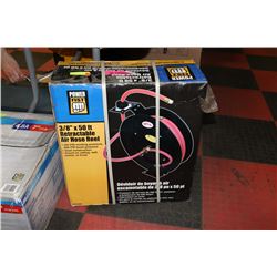 POWERFIST 3/8" X 50FT RETRACTABLE AIR