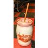 Image 1 : VINTAGE CERAMIC BUTTER CHURN