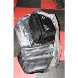 LOT OF 4 ASSORTED CARRYING BAGS.