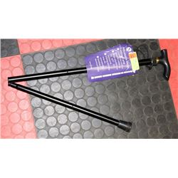 ADJUSTABLE METAL FOLDING CANE