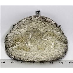VINTAGE HANDMADE BEADED PURSE