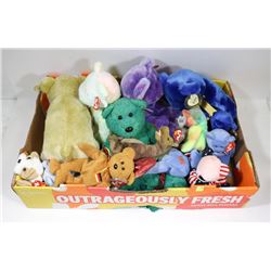 BOX OD BEANIE BABIES AND BUDDIES