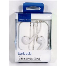 NEW INSIGNIA IPHONE IPAD EARBUDS