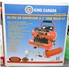 Image 1 : KING CANADA OIL FREE 100PSI AIR COMPRESSOR.
