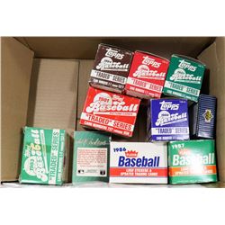 BOX OF 1980'S BASEBALL CARDS