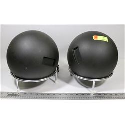 PAIR OF VINTAGE ROUND SPEAKERS