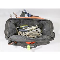 RIDGID TOOL BAG WITH CONTENTS