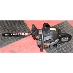 CRAFTSMAN CHAIN SAW - WORKING