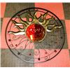 Image 1 : LARGE SUN WALL HANGING.