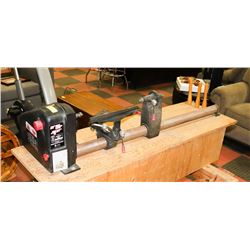 37" WOOD TURNING LATHE.