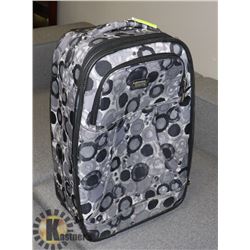 DIONITE GREY SUITCASE ON WHEELS