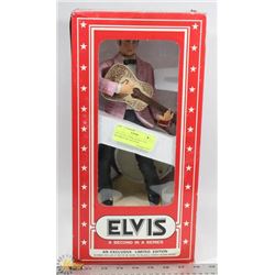 1977 ELVIS 55 PINK JACKET 12"H BOURBON DECANTER W/