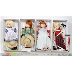 LOT OF 4 MACIAK DOLLS INCL 2008 ALICE AND THE