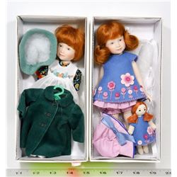 LOT OF 2 LETS PLAY SCHOOL MACIAK DOLLS - LEXIE